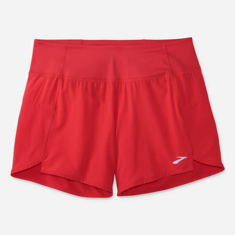 Brooks Chaser 5 Israel - Women's Running Shorts - Jamberry/Red (13290-LGMN)